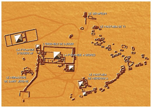 Plan de Saqqara