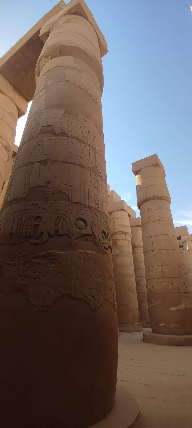 Colonnes à Karnak